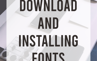 How to Download Font And How to Install Fonts hoasd 50Fox Studio hoasd